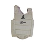 Plastron pour sport blanc – Image 4