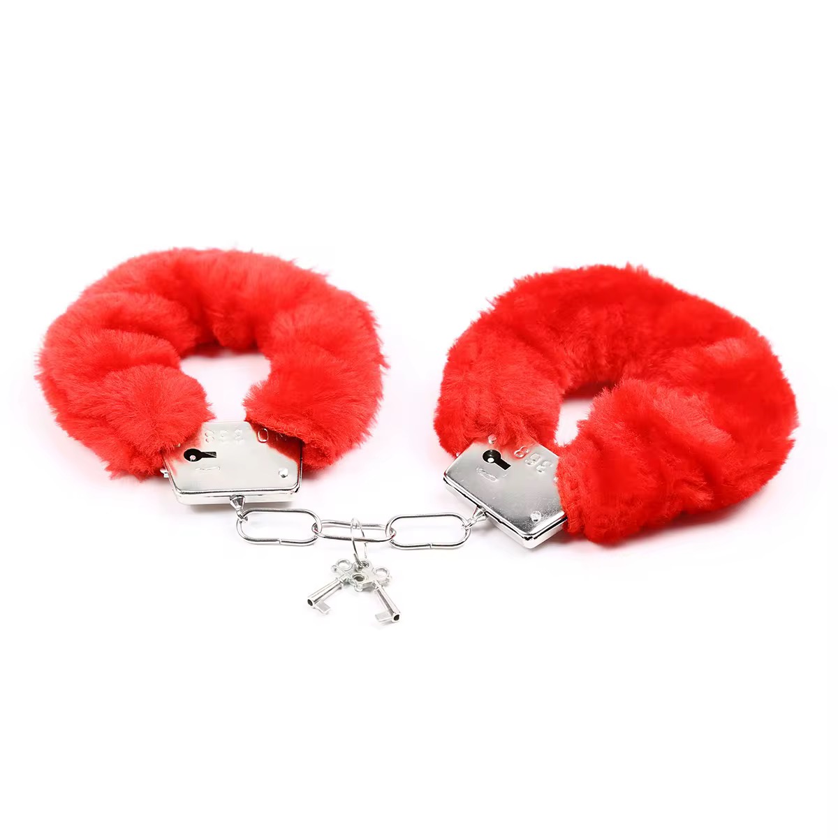 IMG_3644 Menottes en Métal et Peluche pour Jeu Sexuel – Image 1