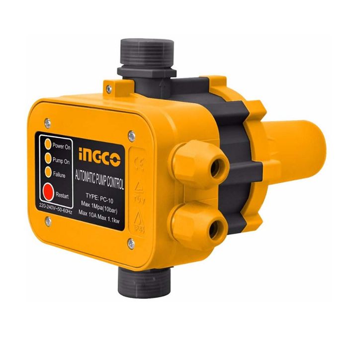 1 - 2025-11-19T140534.330 Ingco Automatique De Pompe à Eau Control 10A 1.5 Bar Sans Manometre WAPS001 – Image 1
