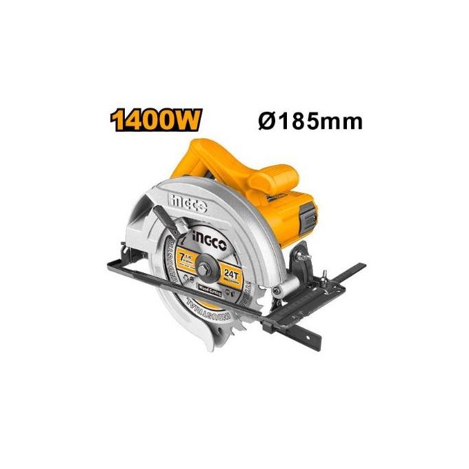 1 - 2025-11-19T141343.546 Ingco SCIE CIRCULAIRE A MAIN 1400W/185MM CS18538 – Image 1