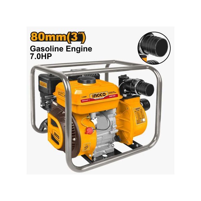 1 - 2025-11-19T141948.077 Ingco Motopompe à Essence 3" 7.0Hp GWP302 – Image 1