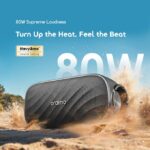 Oraimo SpaceBox Pro Haut-parleur portable sans fil puissance 80W – Image 2