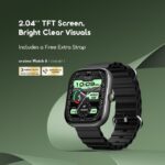 Oraimo Montre intelligente Watch 6 avec écran couleur tactile complet 2.04'' TFT – Image 2