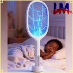 Raquette électrique Rechargeable Anti-moustique Et Insectes – Image 4