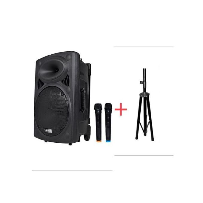 Jiepak Enceinte Bluetooth Jiepak 15" 2 Micros + Tripèd
