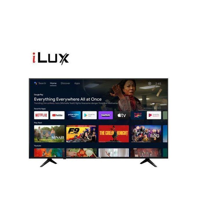 Ilux - Android TV - 32" HD - USB - HDMI - Noir