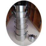 Ensemble de 7 Casseroles en Aluminium Lourd avec Couvercles – Image 7