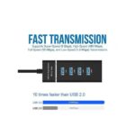 Adaptateur 4 Ports Hi-Speed USB HUB 3.0 Pour Ordinateur Portable – Image 4