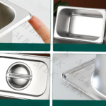 Un bac gastronome en acier inoxydable – Image 4