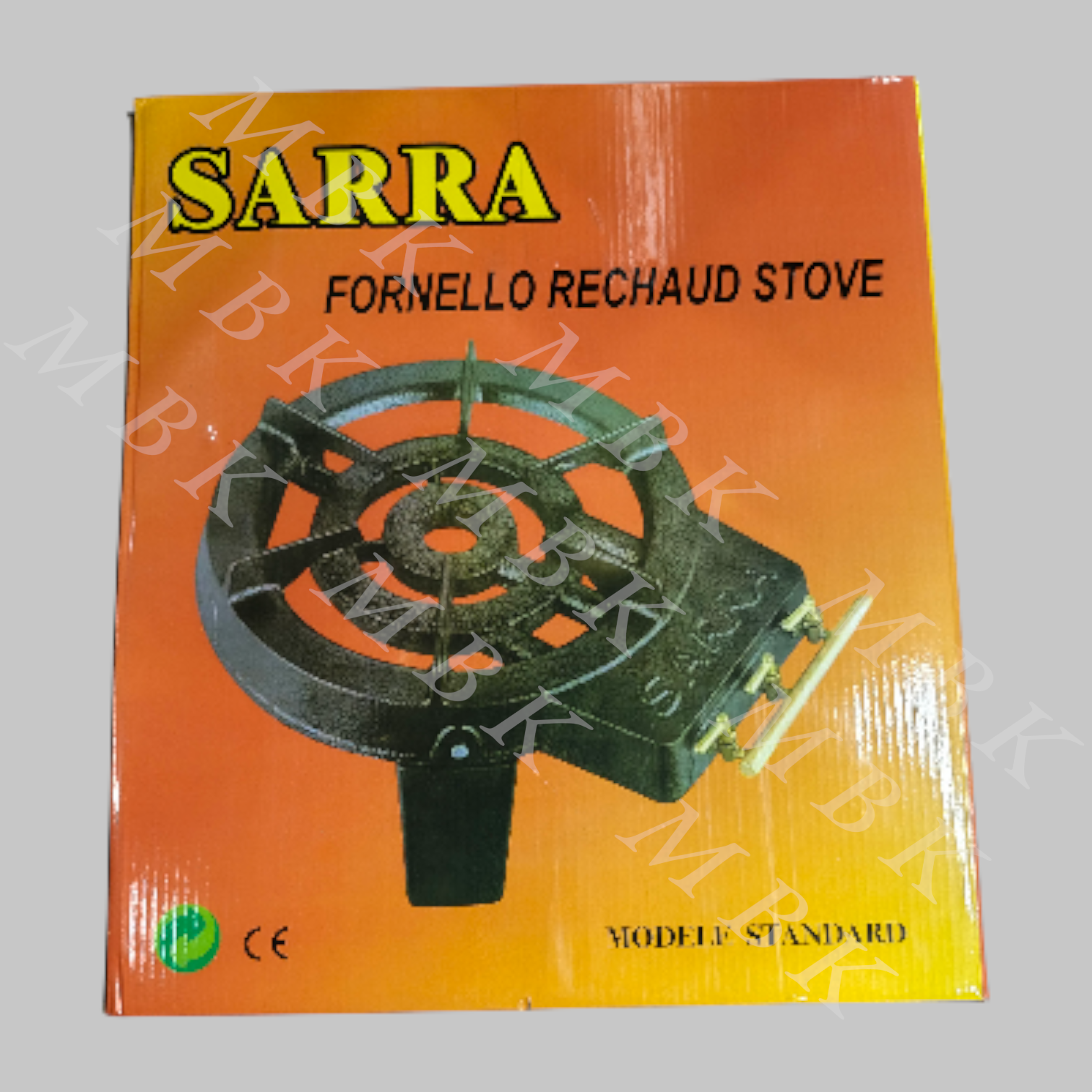 Réchaud à gaz en fonte avec trois valves – Image 2