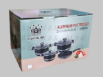 Casseroles en aluminium