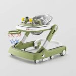 Trotteur Marche Bébé multifonctionnel 3 en 1 avec roues à musique pour bébés filles et garçons