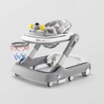 Trotteur Marche Bébé multifonctionnel 3 en 1 avec roues à musique pour bébés filles et garçons – Image 3