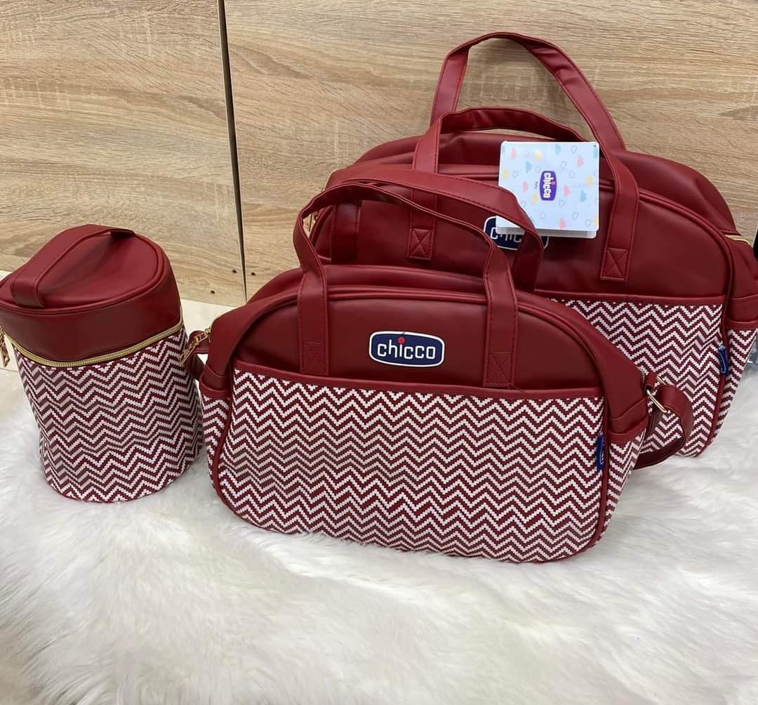 Sac à langer 4 en 1 pour bébé et maman - Rouge