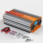 Convertisseur de tension 24v à 230V Pure Sinus 3000W avec télécommande de contrôle
