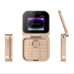 Mini téléphone portable a clapet I16 Pro avec double sim 2G – Image 5